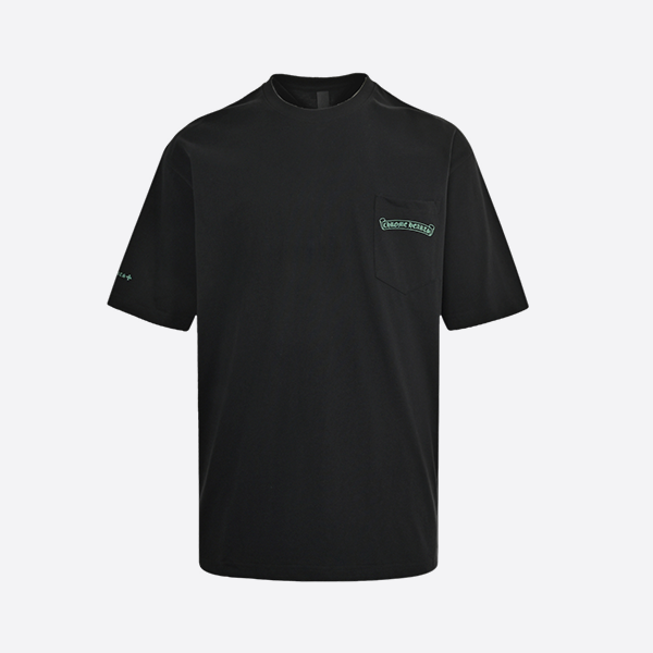 Chrome Hearts foam horseshoe print short sleeves