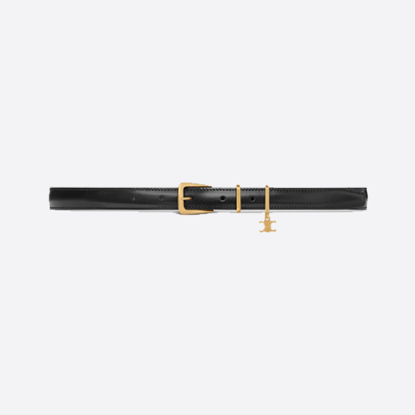 セリーヌ 1.8cm ピンバックル ベルト 45BBQ3A01.38NO