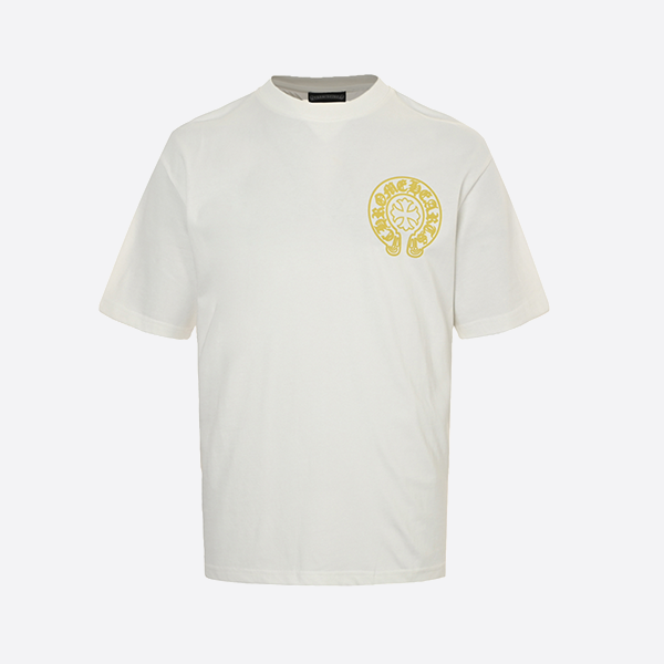 Chrome Hearts 25ss front and back logo foam print short sleeves