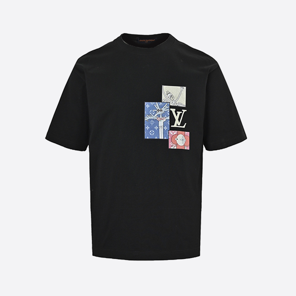 ルイ・ヴィトン 25SS プリント半袖