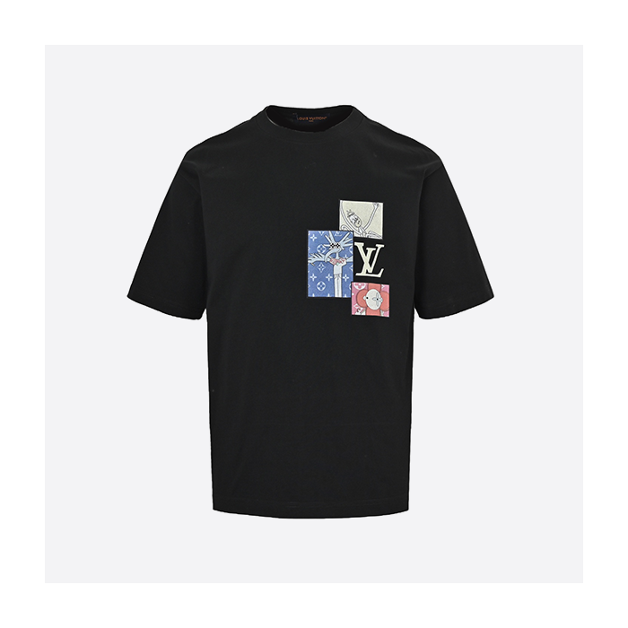 ルイ・ヴィトン 25SS プリント半袖