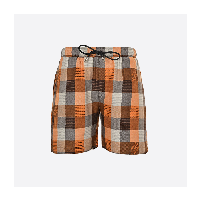 ルイ・ヴィトン 25SS チェッカーボード ジャカード ショートパンツ