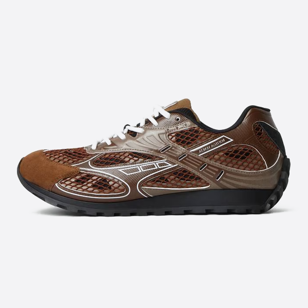 Bottega Veneta Orbit round toe lace-up low-top casual shoes 816635V55B02419