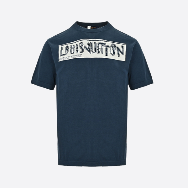 Louis Vuitton Letter jacquard wool short sleeves