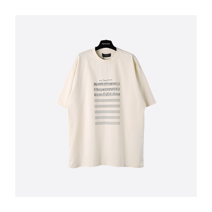 Balenciaga Musical Notes T-shirt